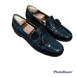 Bragano Tassel Loafer Black Size 11.5M